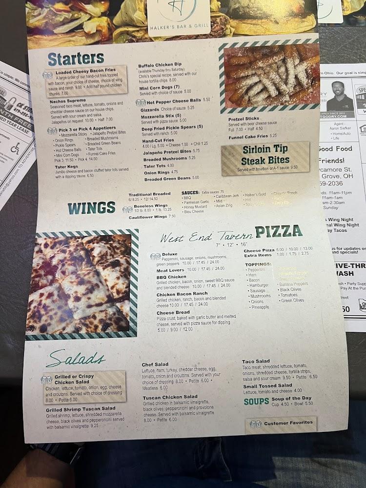 Halker's Bar & Grill Menu image 3